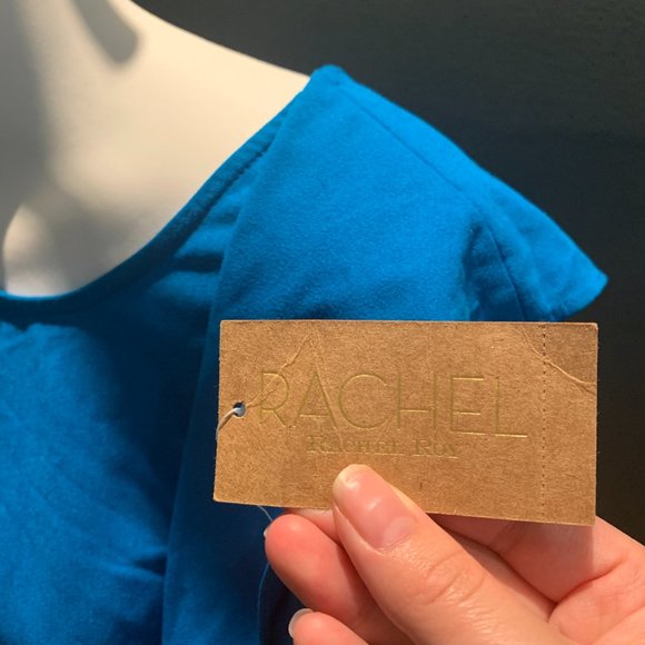 Rachel Roy Peacock Side Drape - Picture 5 of 5